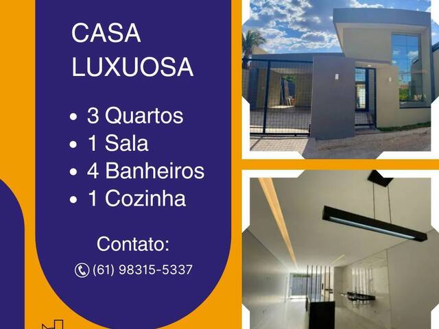 #64 - Casa para Venda em Brasília - DF