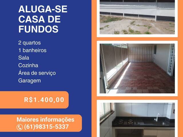 #81 - Casa para Venda em Brasília - DF - 1