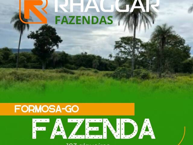 #100 - Fazenda para Venda em Formosa - GO