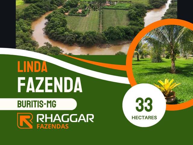 #104 - Sítio para Venda em Buritis - MG