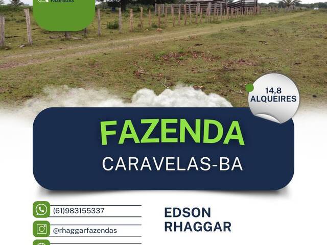 #111 - Chácara para Venda em Caravelas - BA
